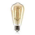 Nedis LED Glödlampa E27 | ST64 | 5.4 W | 380 lm | 2500 K | Varm Vit | Retrostil | Antal lampor i förpackning: 1 st.