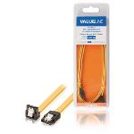 Valueline SATA 6 Gb / s Kabel Internal SATA 7-Pin Hona - SATA 7-Pin Hona 1.00 m Gul