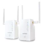 Edimax Trådlös AC1200 2,4/5 GHz (dubbelband) Wi-Fi vit (2 st)