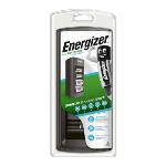Energizer NiMH Batteriladdare AA / AAA | 1.2 / 9 V DC | Underhållsladdning | Fransk / Typ C (CEE 7/16) | Säkerhetsfunktioner: Alkaline Batteriskydd / Kortslutningsskydd / Minus Delta V / Omvänd batteripolaritetsskydd / Säkerhetstimer | Batteritypsenergi: