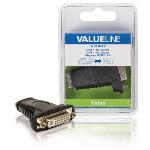 Valueline High Speed HDMI med Ethernet Adapter HDMI Hona - DVI-D 24+1p hona Svart