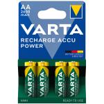 Varta: Laddningsbart batteri AA 2600 mAh 4-pack