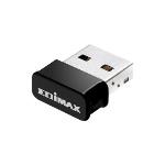 Edimax Trådlös USB-Adapter AC1200 2.4/5 GHz (Dual Band) Wi-Fi Svart/Aluminium
