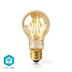 Nedis SmartLife LED vintage lampa | Wi-Fi | E27 | 500 lm | 5 W | Varm Vit | 2200 K | Glas | Android- / IOS | A60 | 1 st.