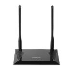Edimax 4-i-1 N300 Wi-Fi Router, Access Point, Range Extender, Wi-Fi Bridge & WISP Black