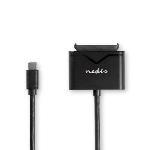 Nedis Hård disk Adapter | USB-C- | 2.5 " | SATA | USB ström