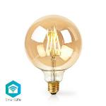 Nedis SmartLife LED vintage lampa | Wi-Fi | E27 | 500 lm | 5 W | Varm Vit | 2200 K | Glas | Android- / IOS | G125 | 1 st.