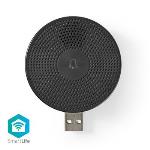 Nedis SmartLife Ringklocka | Wi-Fi | Tillbehör till: WIFICDP10GY | USB ström | 4 Ljud | 5 V DC | Justerbar volym | Svart