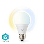 Nedis SmartLife LED Bulb | Wi-Fi | E27 | 800 lm | 9 W | Kall Vit / Varm Vit | 2700 - 6500 K | Energiklass: A+ | Android- / IOS | A60