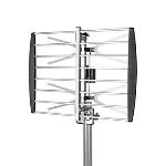 Nedis Utomhusantenn | UHF | Mottagningsområde: -50 km | LTE700 | Förstärkning: 8 dB | 75 Ohm | Antenn längd: 407 mm | ABS / Aluminium