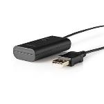 Nedis Bluetooth®-sändare | Anslutningsingång: 1x AUX / 1x USB | SBC | Upp till 1 enhet | Svart