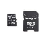 Integral microSDXC / SD Minneskort 128 GB