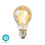 Nedis SmartLife LED vintage lampa | Wi-Fi | E27 | 806 lm | 7 W | Varm Vit | 1800 - 3000 K | Glas | Android- / IOS | Glödlampa | 1 st.