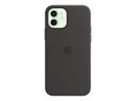 Apple iPhone 12/12 Pro Silicone Case with MagSafe Black