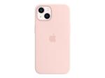 Apple iPhone 13 Silicone Case with MagSafe - Chalk Pink