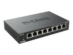 D-LINK DGS-108/E 8-Port Gigabit Unm. Desktop