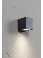 Vägglampa Sund väggarmatur IP44 antracit Airam