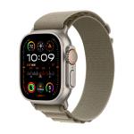 Apple Watch Ultra 2 GPS+Cell, 49mm Titan Case Olive AL - Medium