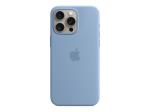 iPhone 15 Pro Max Silicone Case with MagSafe - Winter Blue