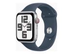Apple Watch SE GPS+Cell 44mm Silver Alu Case Storm Blue Sport Band