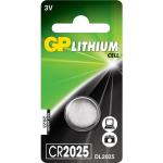 GP Lithium Cell Battery CR2025, 3V
