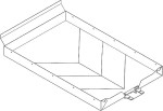 Underlägg för Vinkyl W30 - BxD: 296x465mm Tollco