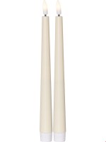 LED-antikljus 2-pack Flamme Candy gul 060-22 Star Trading