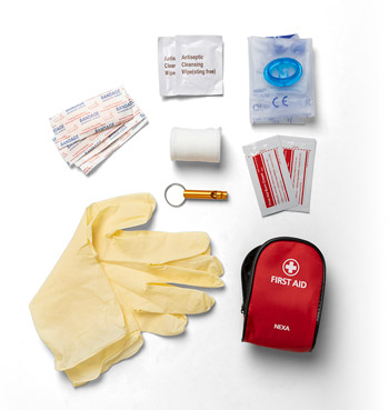 Nexa First Aid Kit Pocket Red