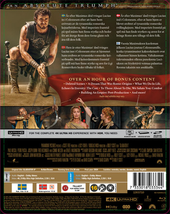 Gladiator II - Ltd Steelbook
