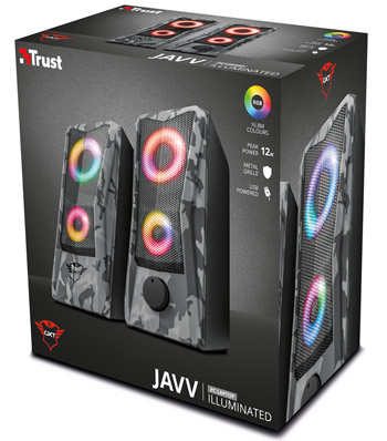 Trust: GXT 606 Javv RGB 2.0 Gaming Speakers