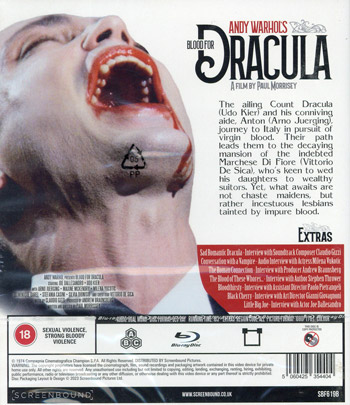 Dracula (1974) - Ej svensk text