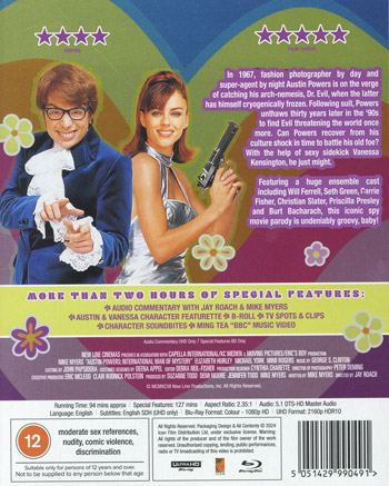 Austin Powers / Spec.Coll.Ed. (Ej svensk text)