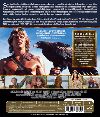Beastmaster - Digitalt restaurerad / Special ed