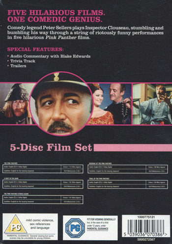 Rosa Pantern 5-Film collection