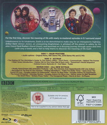 Liftarens guide till galaxen / Miniserie (import