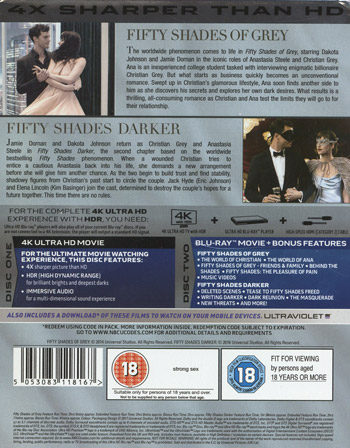 Fifty Shades 2-Movie Collection (unseen/unmasked