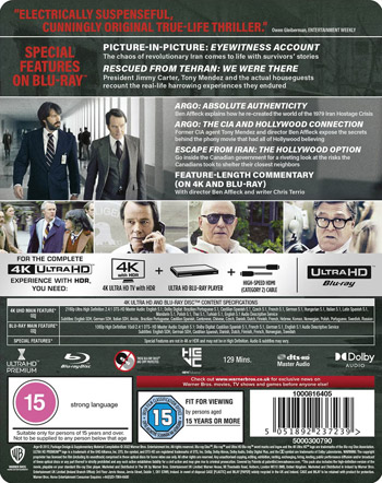 Argo  - Ltd. Steelbook