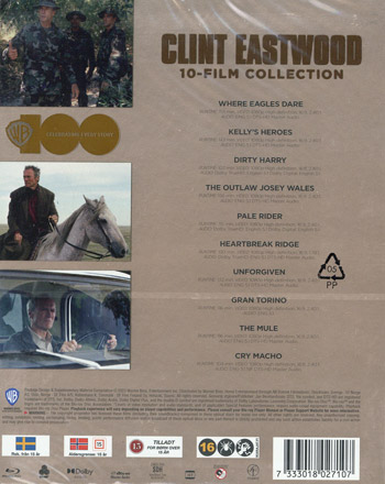 Warner 100: Clint Eastwood 10-film coll (Ltd)