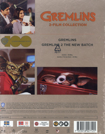 Warner 100: Gremlins 2-film collection (Ltd)