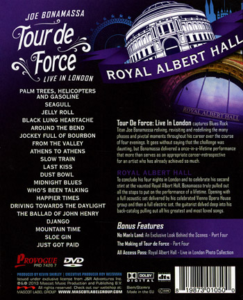 Tour De Force / Royal Albert Hall