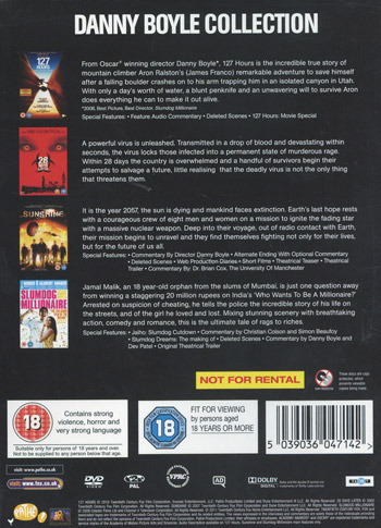 Danny Boyle 4-Film collection (Import)