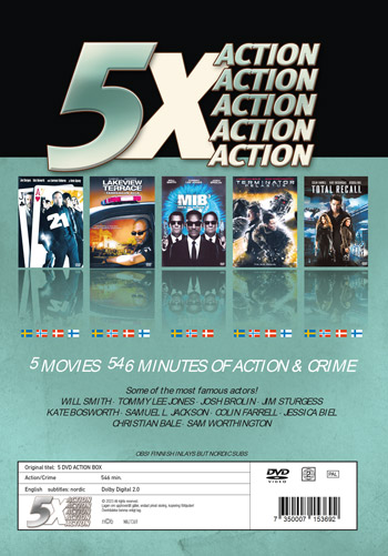 Action collection x 5