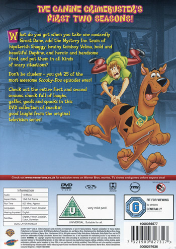 Scooby-Doo / Where are you! Säsong 1+2 (Ej text)