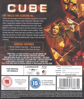 Cube (Ej svensk text)