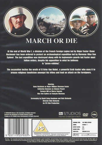 March or die (Ej svensk text)