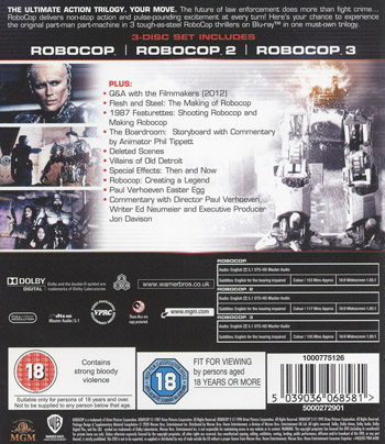 Robocop 1-3 (ej sv text)