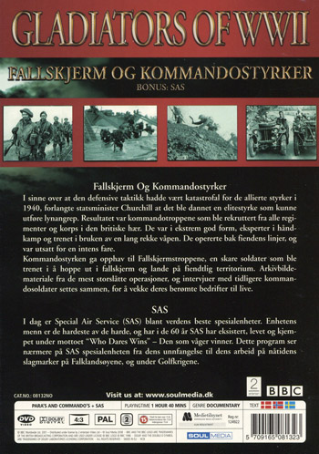 Gladiators of WWII / Fallskärms- och kommando.