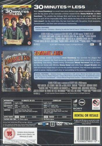 30 Minutes or less + Zombieland