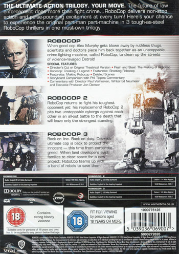 Robocop 1-3 (Ej sv text)