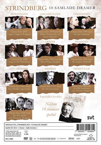 Strindberg Box - 10 samlade dramer